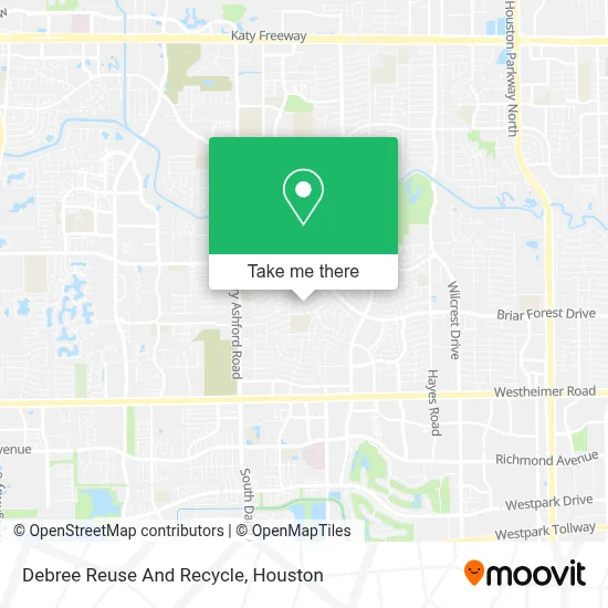Debree Reuse And Recycle map