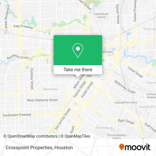 Crosspoint Properties map
