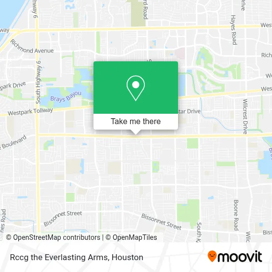 Rccg the Everlasting Arms map