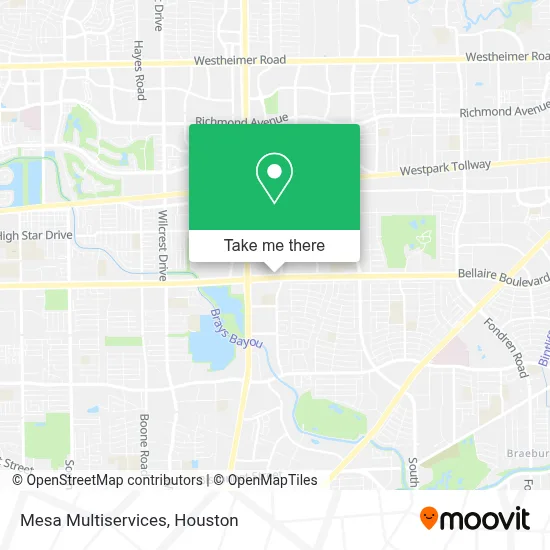 Mesa Multiservices map