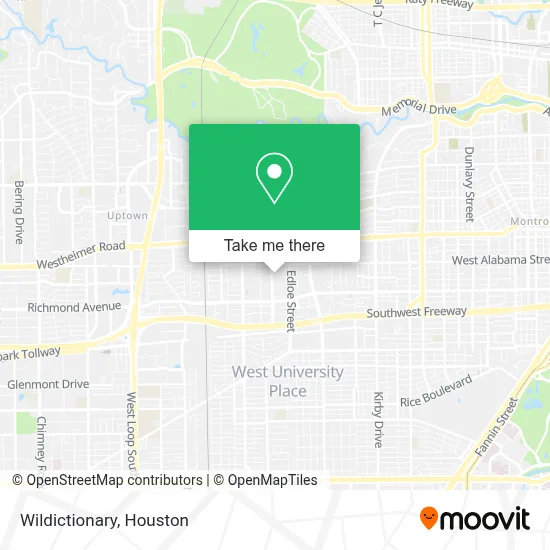 Wildictionary map