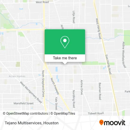 Tejano Multiservices map