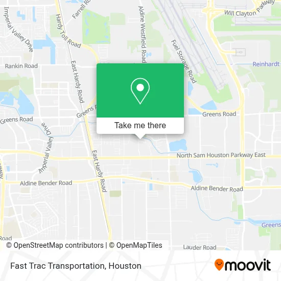 Fast Trac Transportation map