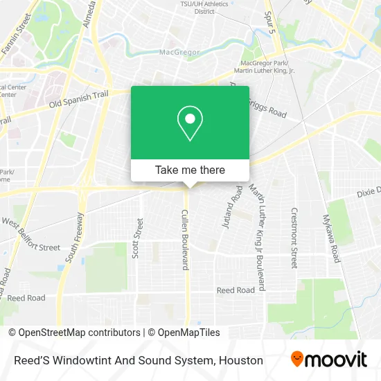 Reed’S Windowtint And Sound System map