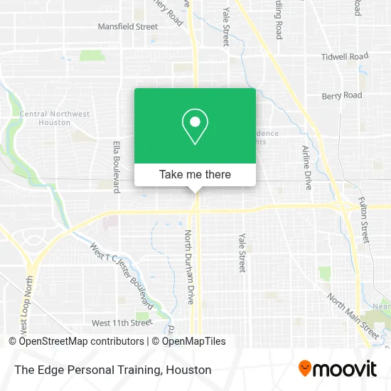 The Edge Personal Training map
