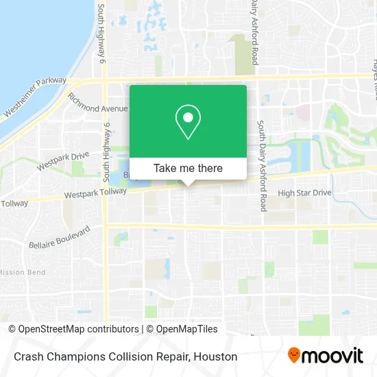 Crash Champions Collision Repair map