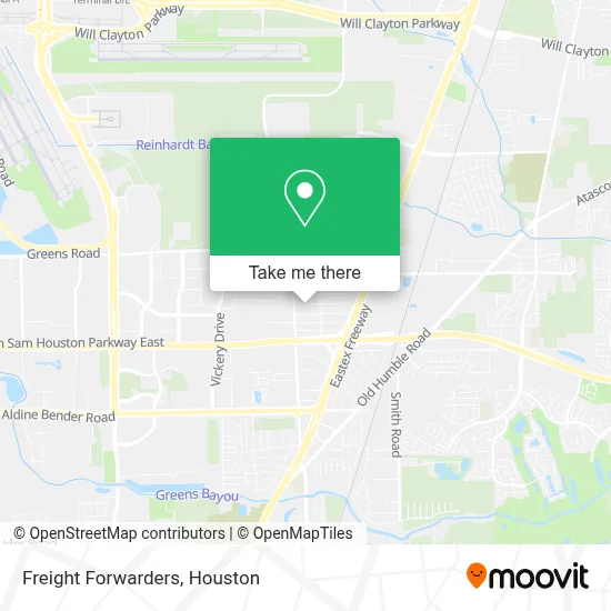 Freight Forwarders map