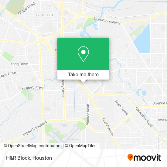 H&R Block map