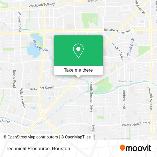 Technical Prosource map