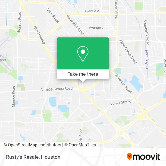 Rusty's Resale map