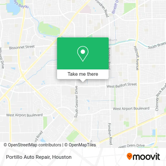 Portillo Auto Repair map