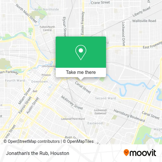 Jonathan's the Rub map