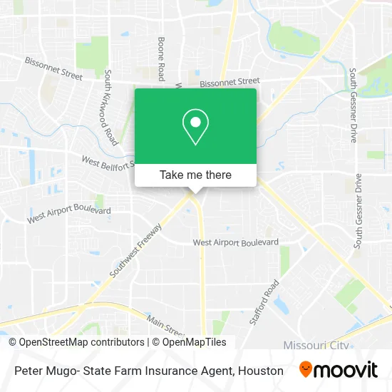 Peter Mugo- State Farm Insurance Agent map