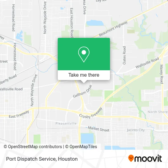Port Dispatch Service map