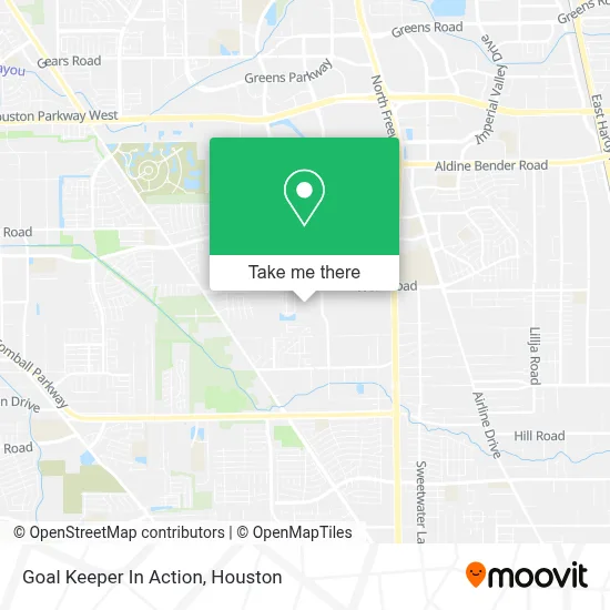Goal Keeper In Action map
