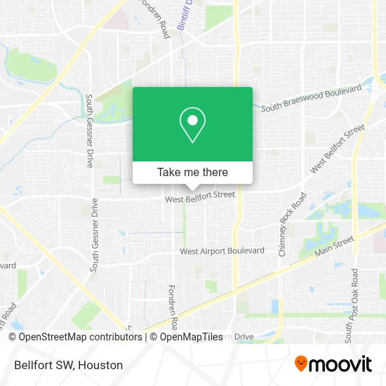Bellfort SW map