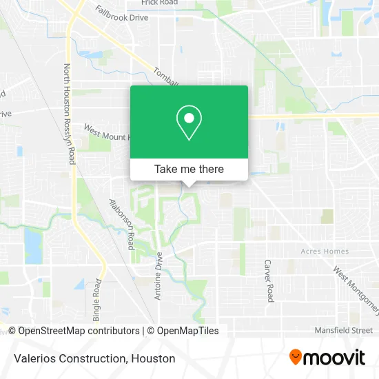 Valerios Construction map