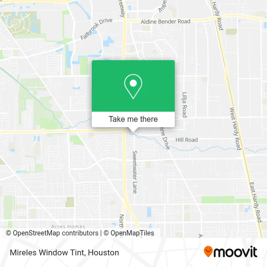 Mireles Window Tint map