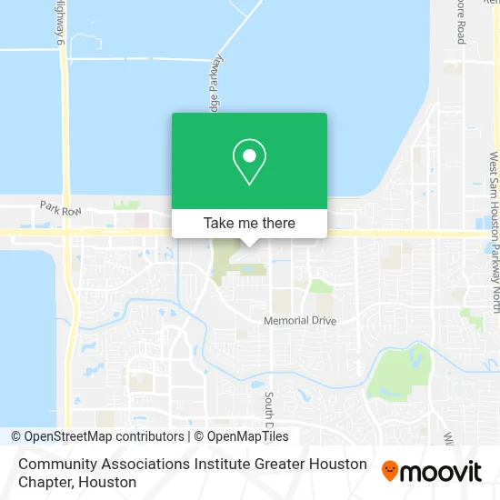 Community Associations Institute Greater Houston Chapter map