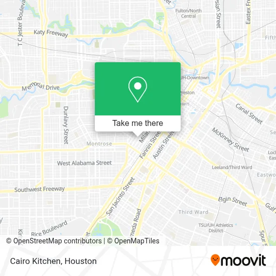 Cairo Kitchen map