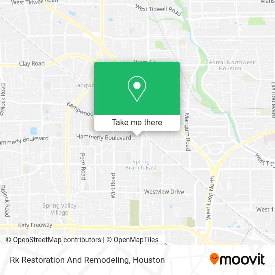 Rk Restoration And Remodeling map