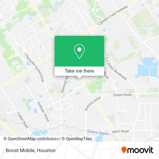 Boost Mobile map