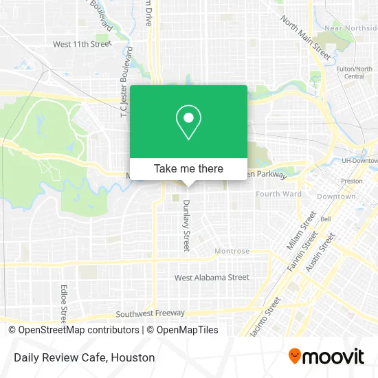 Daily Review Cafe map
