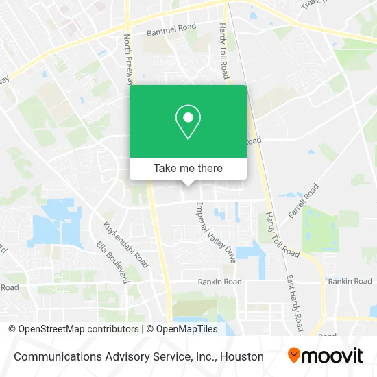 Communications Advisory Service, Inc. map