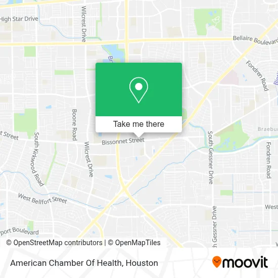 American Chamber Of Health map