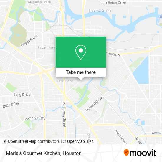Maria's Gourmet Kitchen map