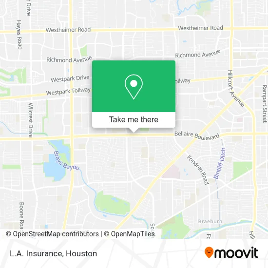 L.A. Insurance map