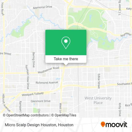 Micro Scalp Design Houston map
