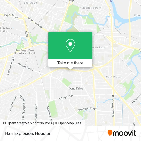 Hair Explosion map