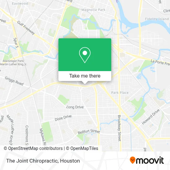 The Joint Chiropractic map