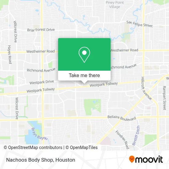 Nachoos Body Shop map