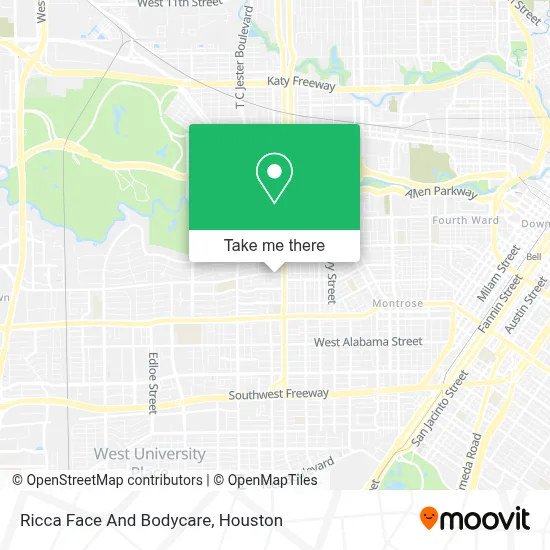 Ricca Face And Bodycare map