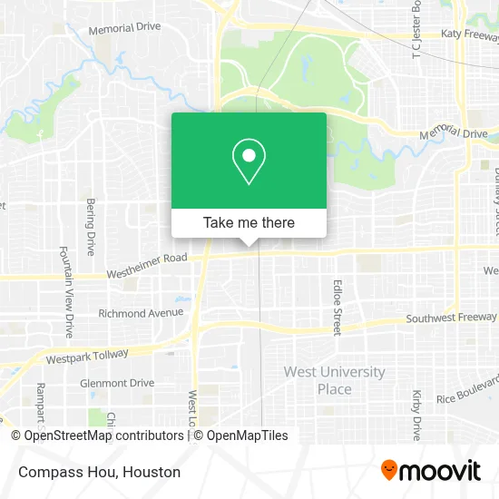 Compass Hou map