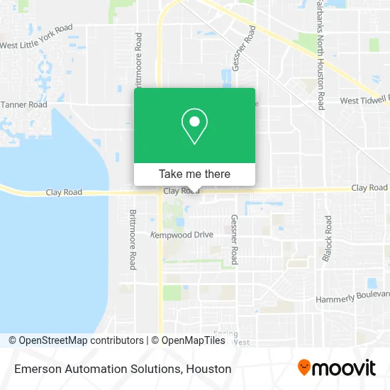 Emerson Automation Solutions map