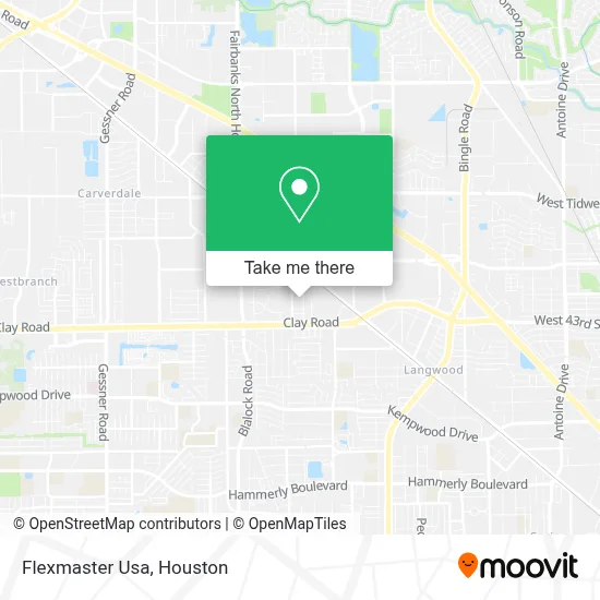 Flexmaster Usa map
