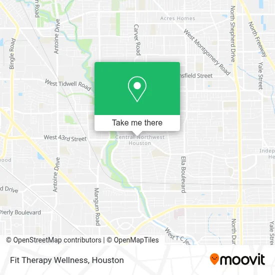 Fit Therapy Wellness map