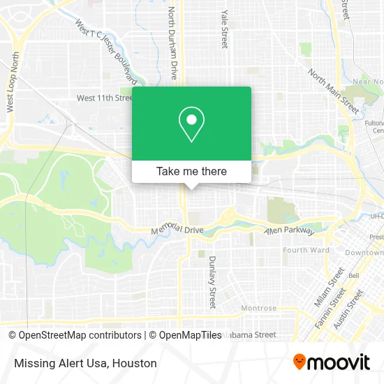 Missing Alert Usa map