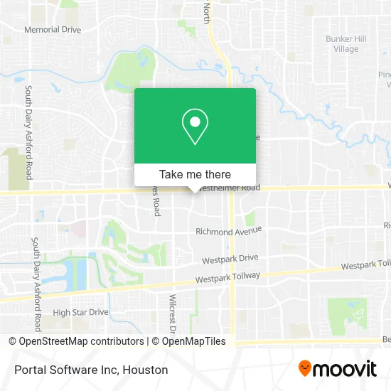 Portal Software Inc map