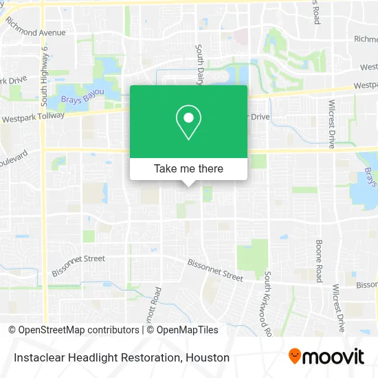 Instaclear Headlight Restoration map