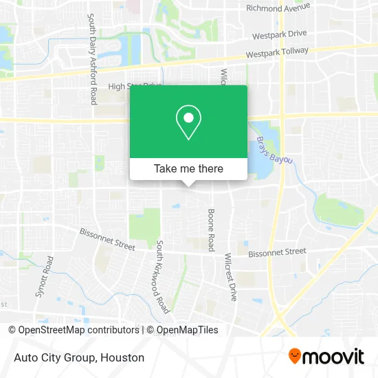 Auto City Group map
