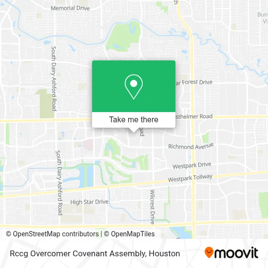 Rccg Overcomer Covenant Assembly map
