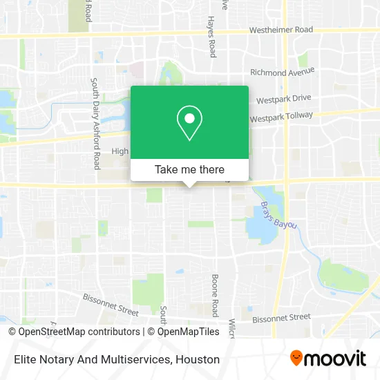 Elite Notary And Multiservices map