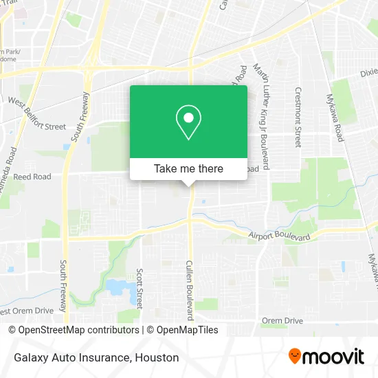 Galaxy Auto Insurance map