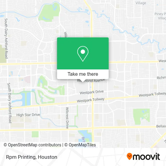 Rpm Printing map