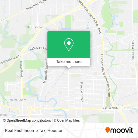 Real Fast Income Tax map