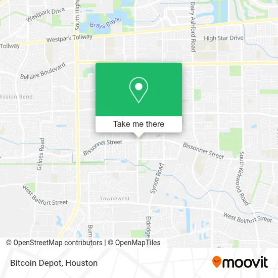 Bitcoin Depot map